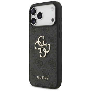Original Case GUESS 4G Strap 4G Classic Logo for Iphone 17 Pro Max black