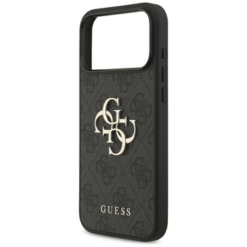 Original Case GUESS 4G Strap 4G Classic Logo for Iphone 17 Pro Max black
