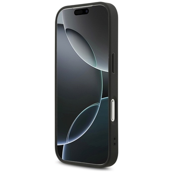 Original Case GUESS Fixed Glitter Big 4G for Iphone 17 Pro black