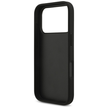 Original Case GUESS Grained Big 4G & Classic Logo for Iphone 17 Pro black