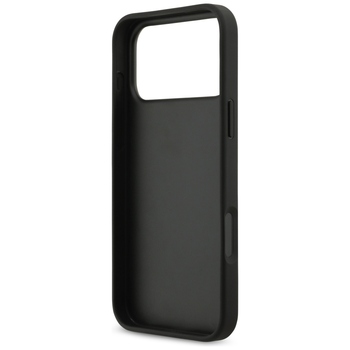 Original Case GUESS Grained Big 4G & Classic Logo for Iphone 17 Pro Max black