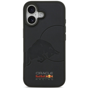 Oryginalne Etui RED BULL Meshed Debossed Bull MagSafe do Iphone 17 granatowy