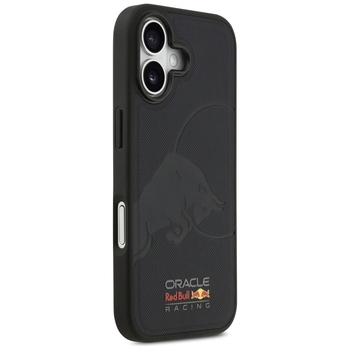 Oryginalne Etui RED BULL Meshed Debossed Bull MagSafe do Iphone 17 granatowy