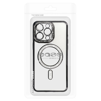 Bling Magsafe Case do Samsung Galaxy A17 5G czarny