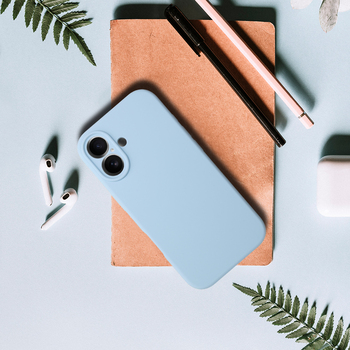 Silicone Lite Case for Iphone 17 Pro Max light blue