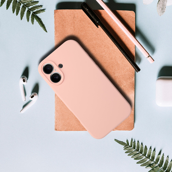 Silicone Lite Case for Iphone 17 peach