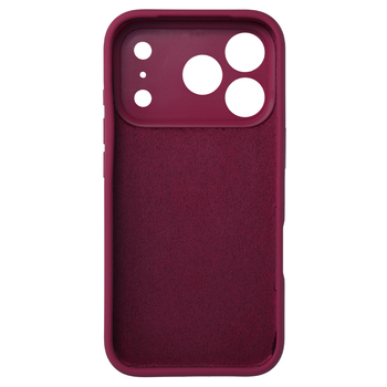 Silicone Lite Case for Iphone 17 Pro burgundy