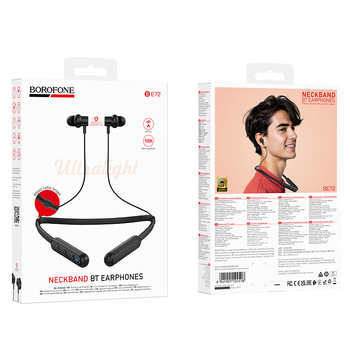 Borofone Słuchawki sportowe BE72 Sun bluetooth czarne