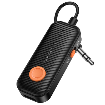 Borofone Odbiornik dźwięku Bluetooth AUX BC62 Walker czarny