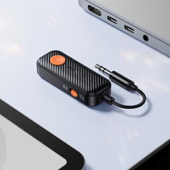 Borofone Odbiornik dźwięku Bluetooth AUX BC62 Walker czarny