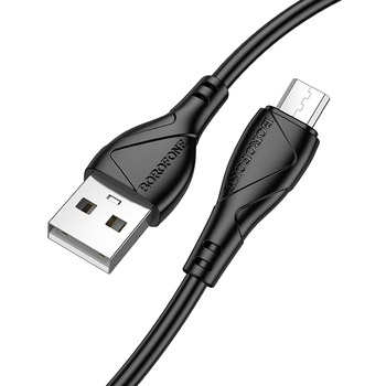 Borofone Kabel BX121 Energy - USB na Micro USB - 2,4A 1 metr czarny
