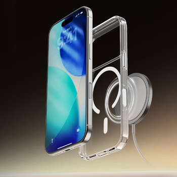 Rock Etui Crystal Shield Series Magnetic do Iphone 17 przezroczyste