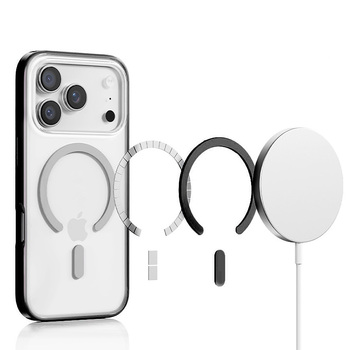 Rock Etui Crystal Armor Series Magnetic do Iphone 17 Pro czarne