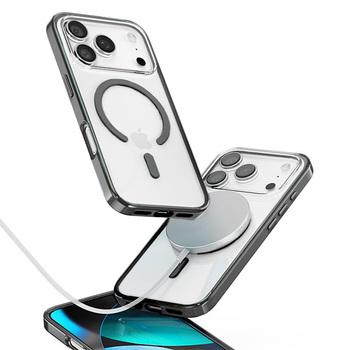 Rock Etui Crystal Armor Series Magnetic do Iphone 17 Pro czarne