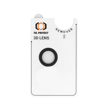 Tempered glass Tel Protect 3D Lens on camera for Iphone 17 Air black (lens 1 piece)