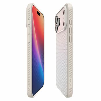 Case SPIGEN Liquid Air ACS10268 for Iphone 17 Pro Max - Natural Titanium