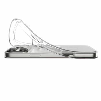 Case SPIGEN Liquid Crystal Mag Magsafe ACS10396 for Iphone 17 Pro - Clear/White