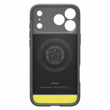 Case SPIGEN Rugged Armor Mag Magsafe ACS10264 for Iphone 17 Pro Max - Grey