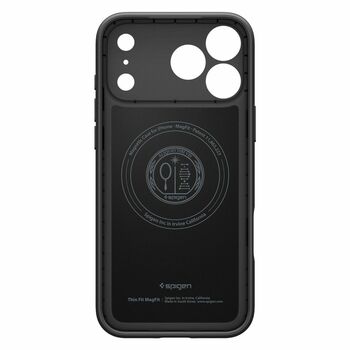 Case SPIGEN Thin Fit Mag Magsafe  ACS10274 for Iphone 17 Pro Max - Black