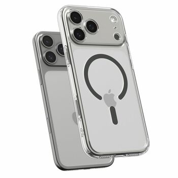 Case SPIGEN Ultra Hybrid Mag Magsafe ACS10283 for Iphone 17 Pro Max - Clear/Graphite