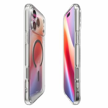 Case SPIGEN Ultra Hybrid Mag Magsafe ACS10283 for Iphone 17 Pro Max - Clear/Graphite