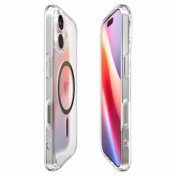 Etui SPIGEN Ultra Hybrid Mag Magsafe ACS10381 do Iphone 17 - Clear/Graphite