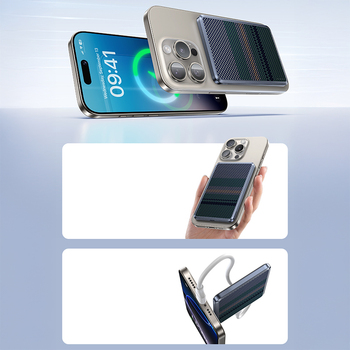 Benks Power bank 5000mAh MP15 ArmorGo Aurora Light - Type C - magnetic with induction charging