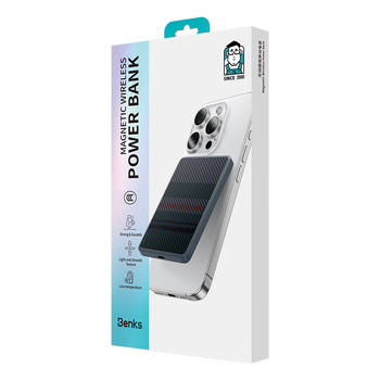 Benks Power bank 5000mAh MP15 ArmorGo Aurora Light - Type C - magnetic with induction charging