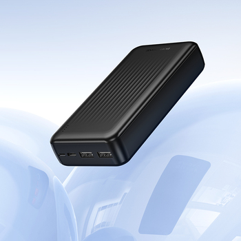 Borofone Power Bank 20000mAh BJ78A Clever - 2xUSB - czarny