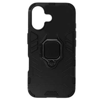 Ring Armor Case for Iphone 16 Black
