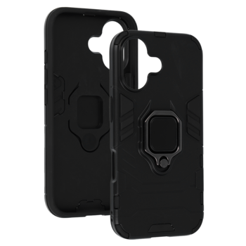 Ring Armor Case for Iphone 16 Plus Black