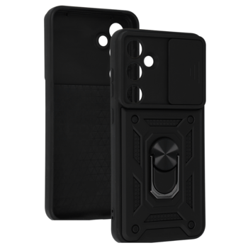 Slide Camera Armor Case do Samsung Galaxy S24 FE Czarny