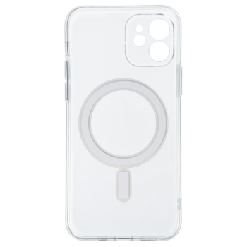 TEL PROTECT MagSilicone Case do Iphone 12 Przezroczysty