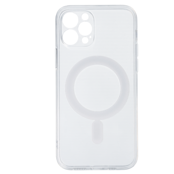 TEL PROTECT MagSilicone Case do Iphone 12 Pro Przezroczysty