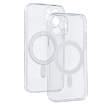 TEL PROTECT MagSilicone Case do Iphone 12 Pro Przezroczysty