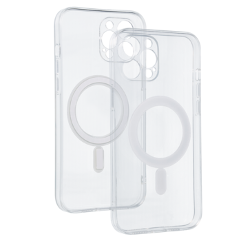 TEL PROTECT MagSilicone Case do Iphone 12 Pro Max Przezroczysty