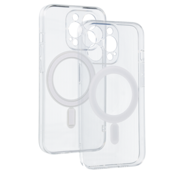 TEL PROTECT MagSilicone Case do Iphone 13 Pro Przezroczysty