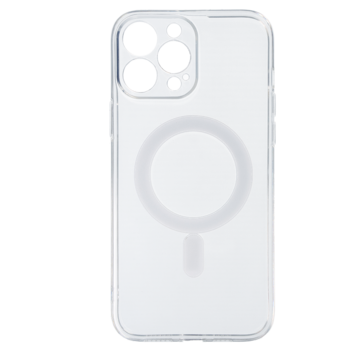 TEL PROTECT MagSilicone Case do Iphone 13 Pro Max Przezroczysty
