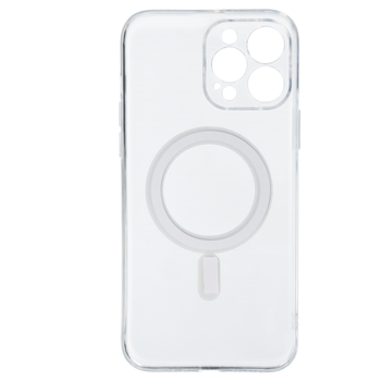 TEL PROTECT MagSilicone Case do Iphone 13 Pro Max Przezroczysty
