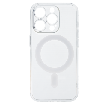 TEL PROTECT MagSilicone Case do Iphone 15 Pro Przezroczysty
