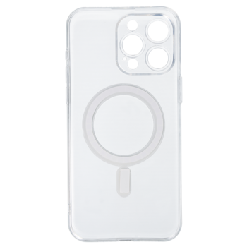 TEL PROTECT MagSilicone Case do Iphone 15 Pro Max Przezroczysty