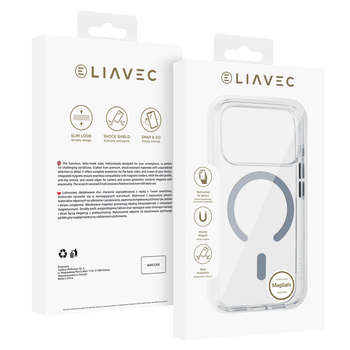 Liavec Pure Case for Iphone 17 Pro Max titanium