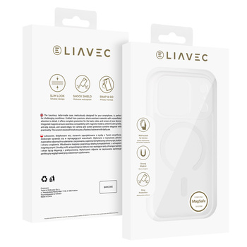 Liavec Soft Case do Iphone 17 Pro Max biały