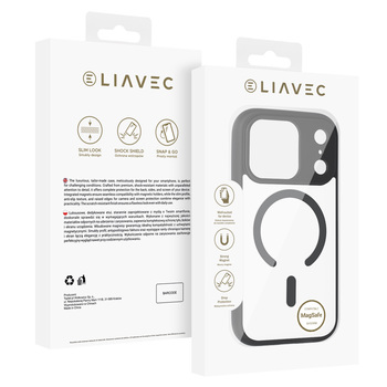 Liavec Soft Case for Iphone 17 Pro Max black