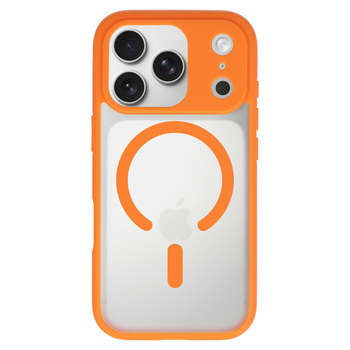Liavec Soft Case for Iphone 17 Pro Max orange