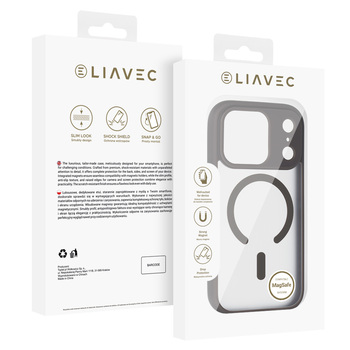 Liavec Soft Case do Iphone 17 Pro Max tytan