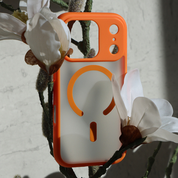 Liavec Soft Case for Iphone 17 Pro Max orange