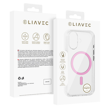 Liavec Pure Case do Iphone 17 fioletowy