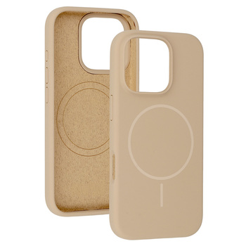 Magsafe Slim Silicone do Iphone 17 Air brązowy