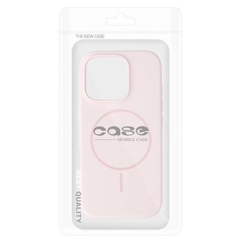 Magsafe Slim Silicone do Iphone 17 Pro Max jasnoróżowy